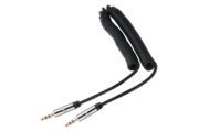 2E Coiled MiniJack 1.8m Black