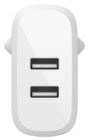 Belkin 24W Dual USB-A White