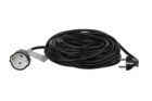2E Power Extension 1 Type F 15m 16A Black