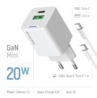 ColorWay CHS-062PDC GaN Mini 20W 3