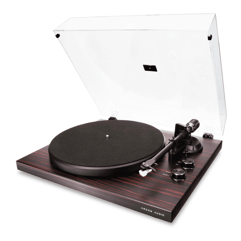Argon Turntable MK2 Satin Mahogany